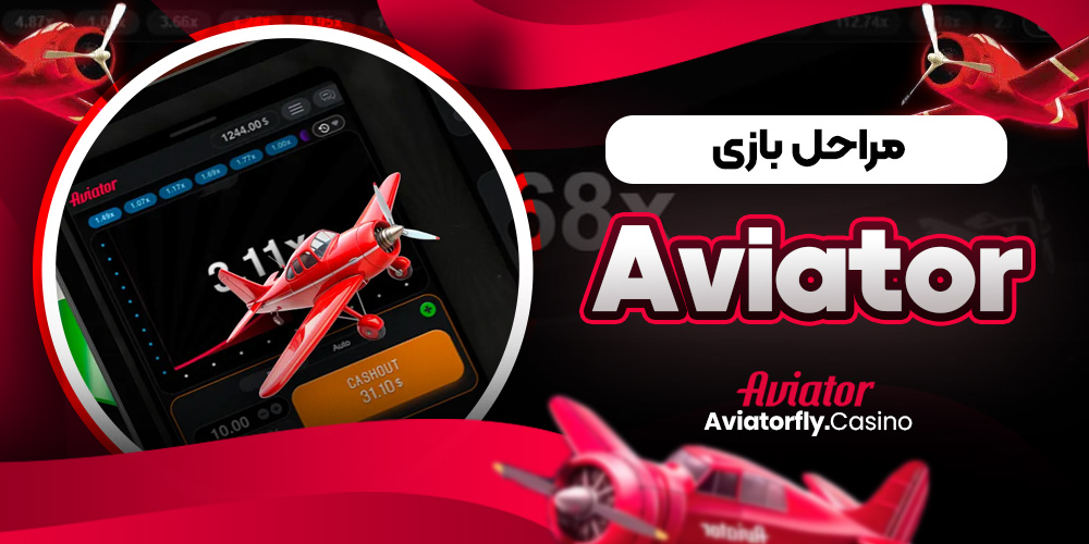 مراحل بازیAviator